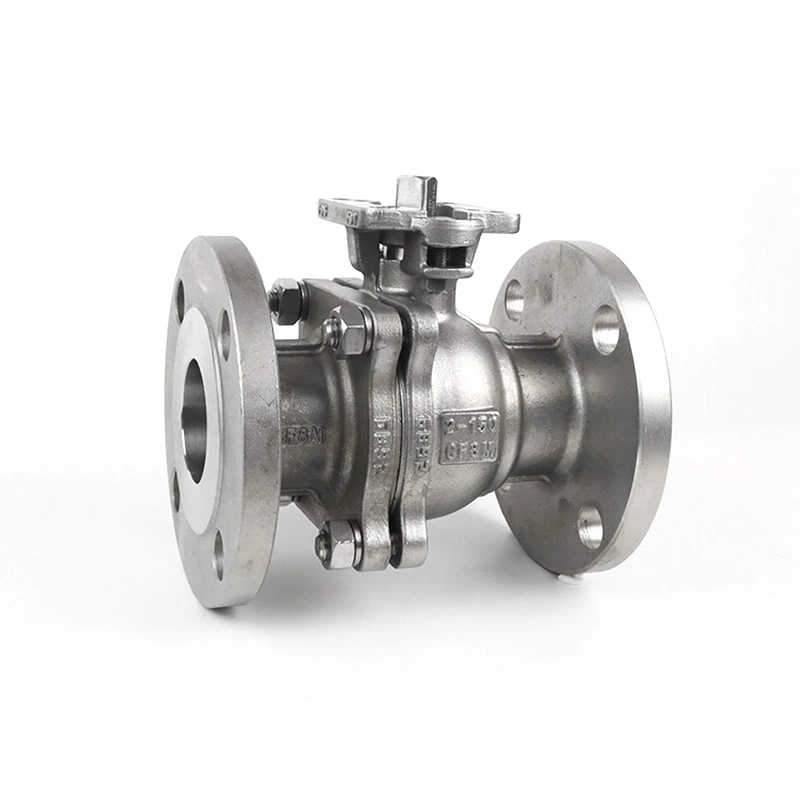 Valvola a sfera flangiata ANSI Classe 150 con base ISO 5211 per attuatore Valvola a sfera flangiata ANSI Classe 150 con base ISO 5211 per attuatore